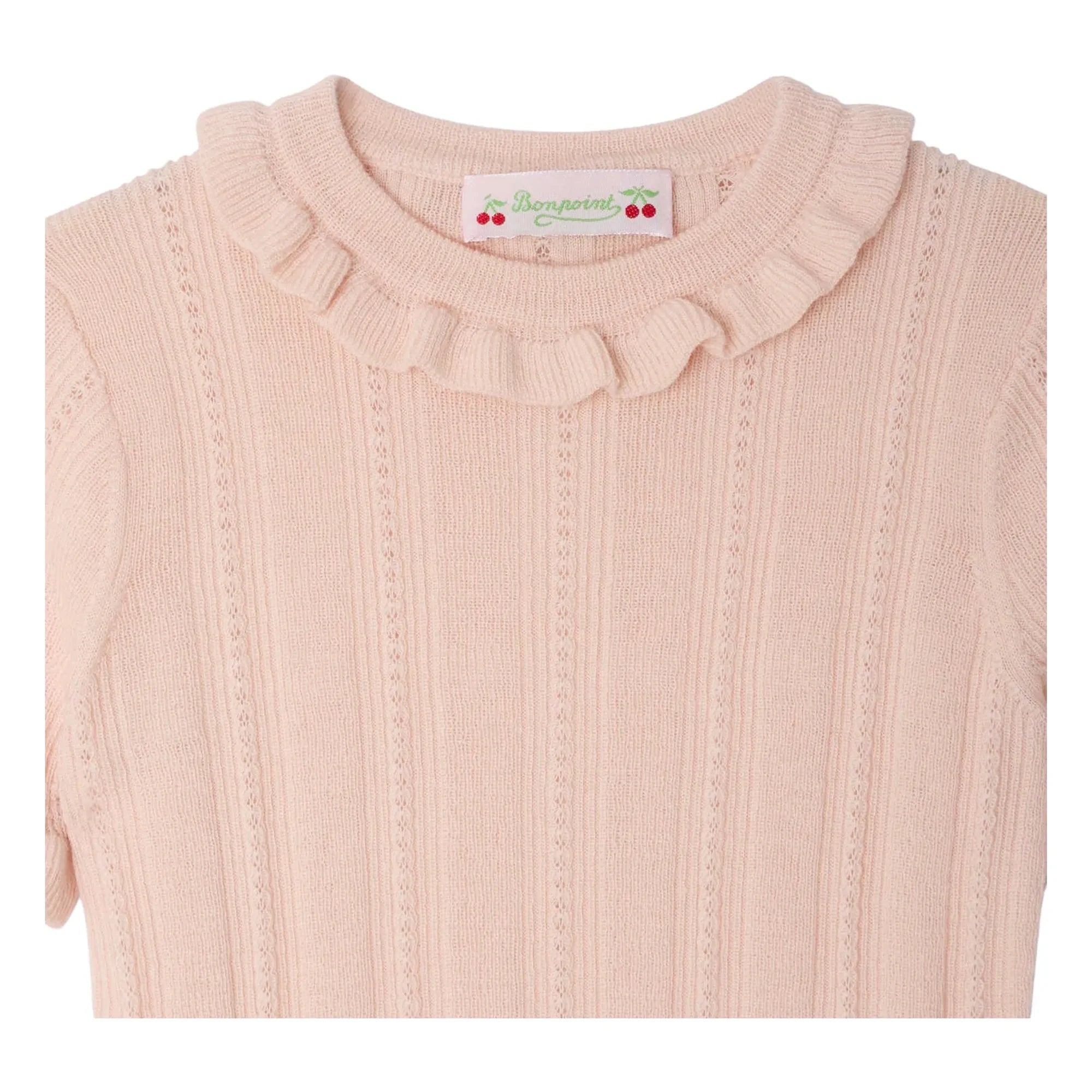 Bonpoint - Lucie Pullover aus Merinowolle | Puderrosa