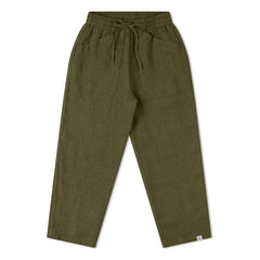Matona - Garten Leinenhose | Olivgrün