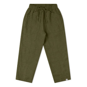 Matona - Garten Leinenhose | Olivgrün