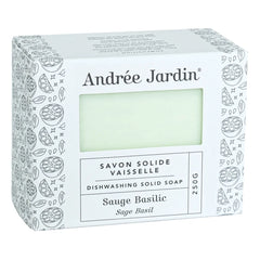 Andrée Jardin - Festes Spülmittel - Salbei Basilikum | Weiß