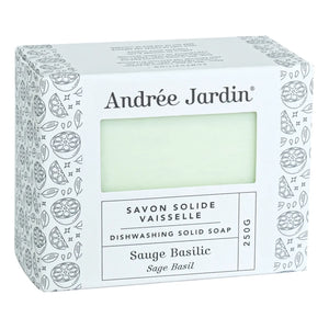 Andrée Jardin - Festes Spülmittel - Salbei Basilikum | Weiß