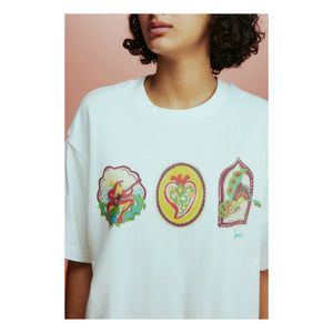 Alémais - Emilio T-Shirt aus Bio-Baumwolle | Creme