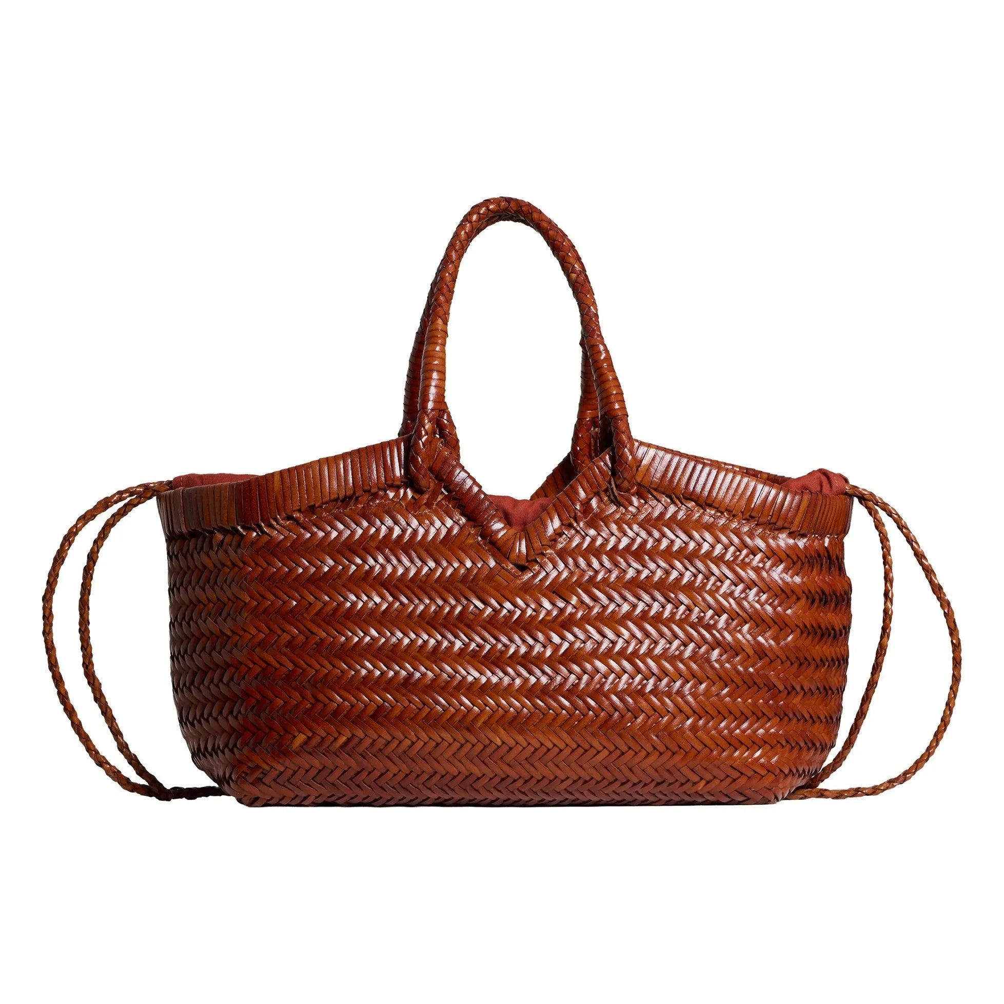Vipera - Crudelia Leder-Tote | Cognac