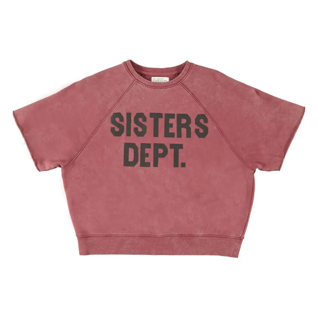 Sisters Department - Violette Sweatshirt aus Bio-Baumwolle | Bordeaux