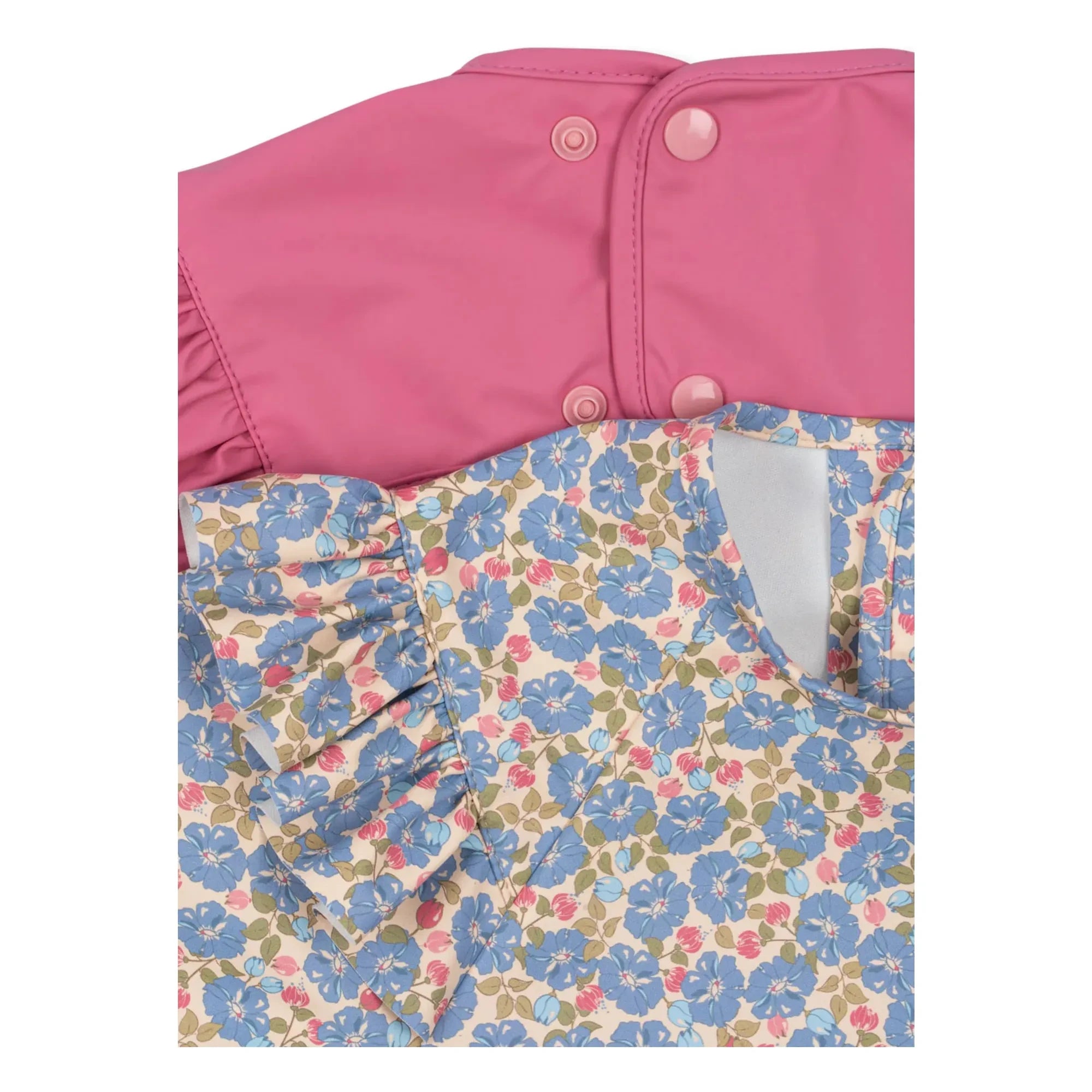Konges Sløjd - Rosier Langarm-Lätzchen - 2er Set | Rosa