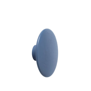 Muuto - The Dots Kleiderhaken aus Eschenholz | Blau