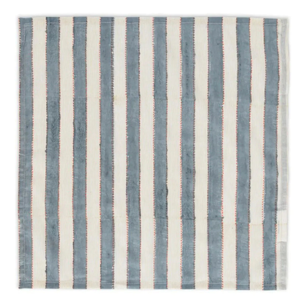 Le Monde Sauvage - Key West Serviette - 8er Set | Blau