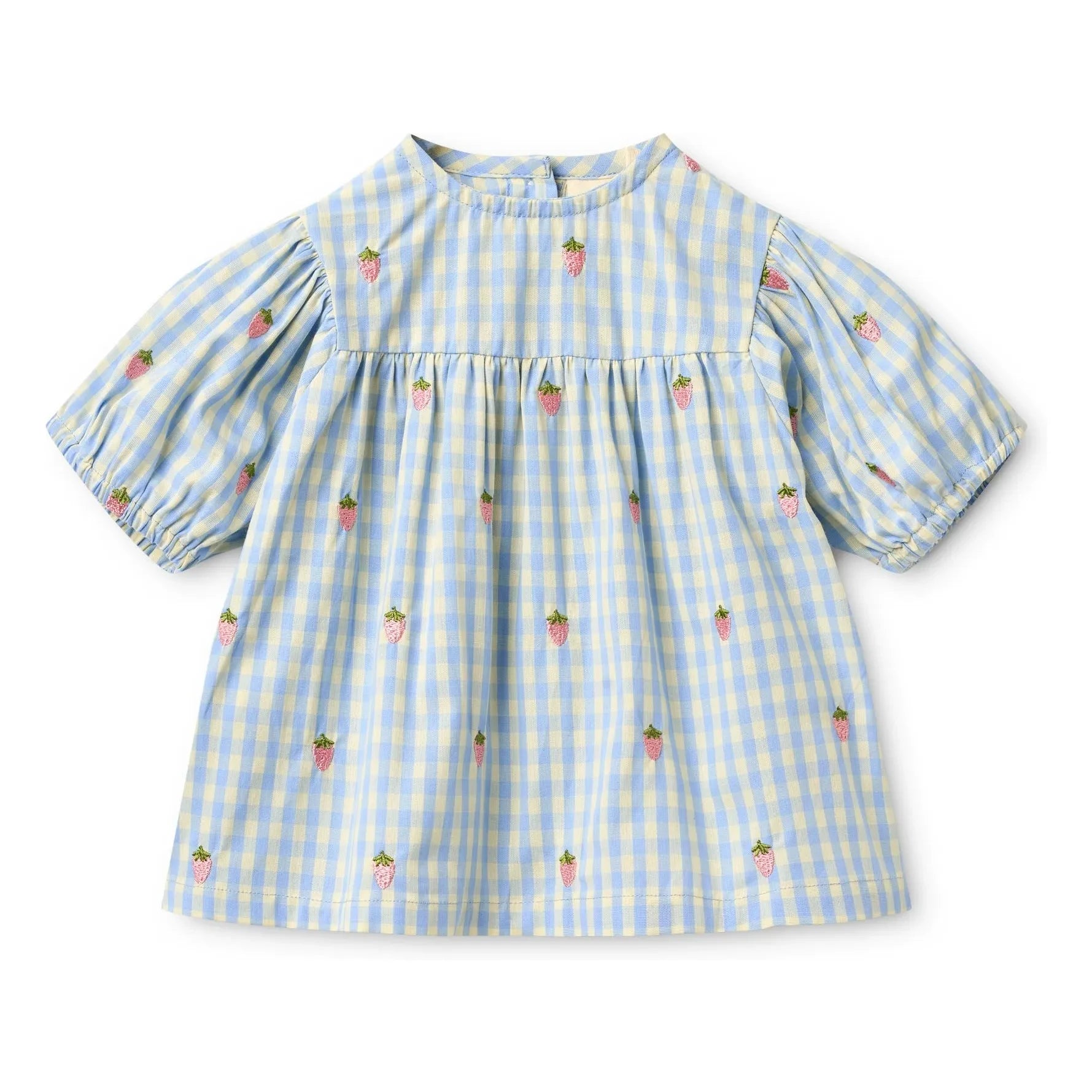 Flöss - Millie Vichy Bluse | Hellblau