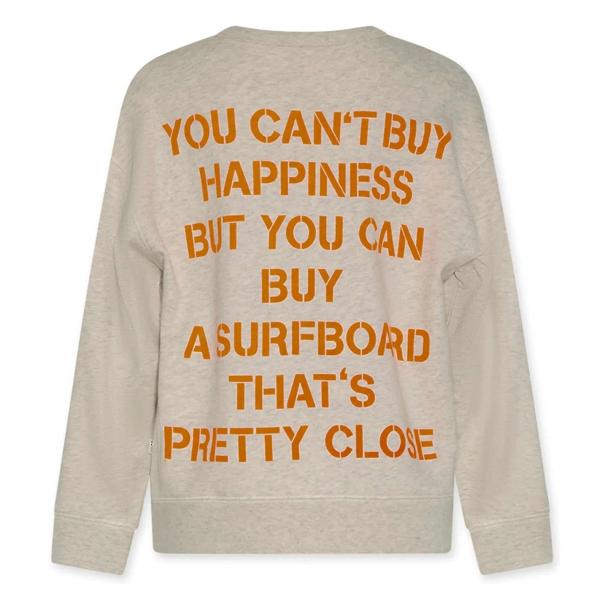 AO76 - Oscar Happiness Sweatshirt aus recycelter Baumwolle | Oatmeal