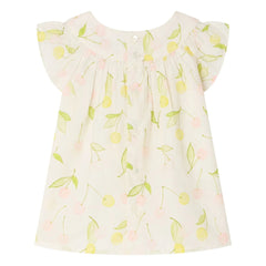 Bonpoint - Bio-Baumwoll Poplin Bluse Lala | Ecru