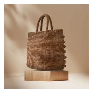 Camalya - Nemena Raffia Tasche | Sand