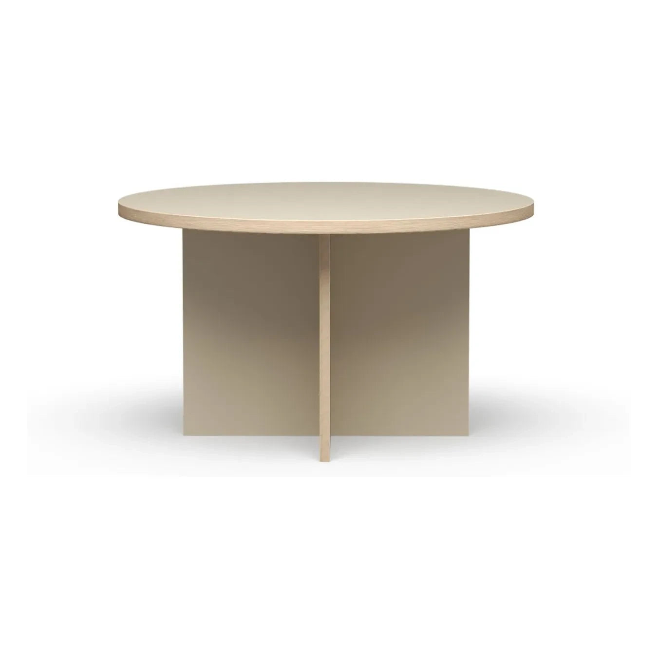 HKliving - Runder Esstisch | Creme