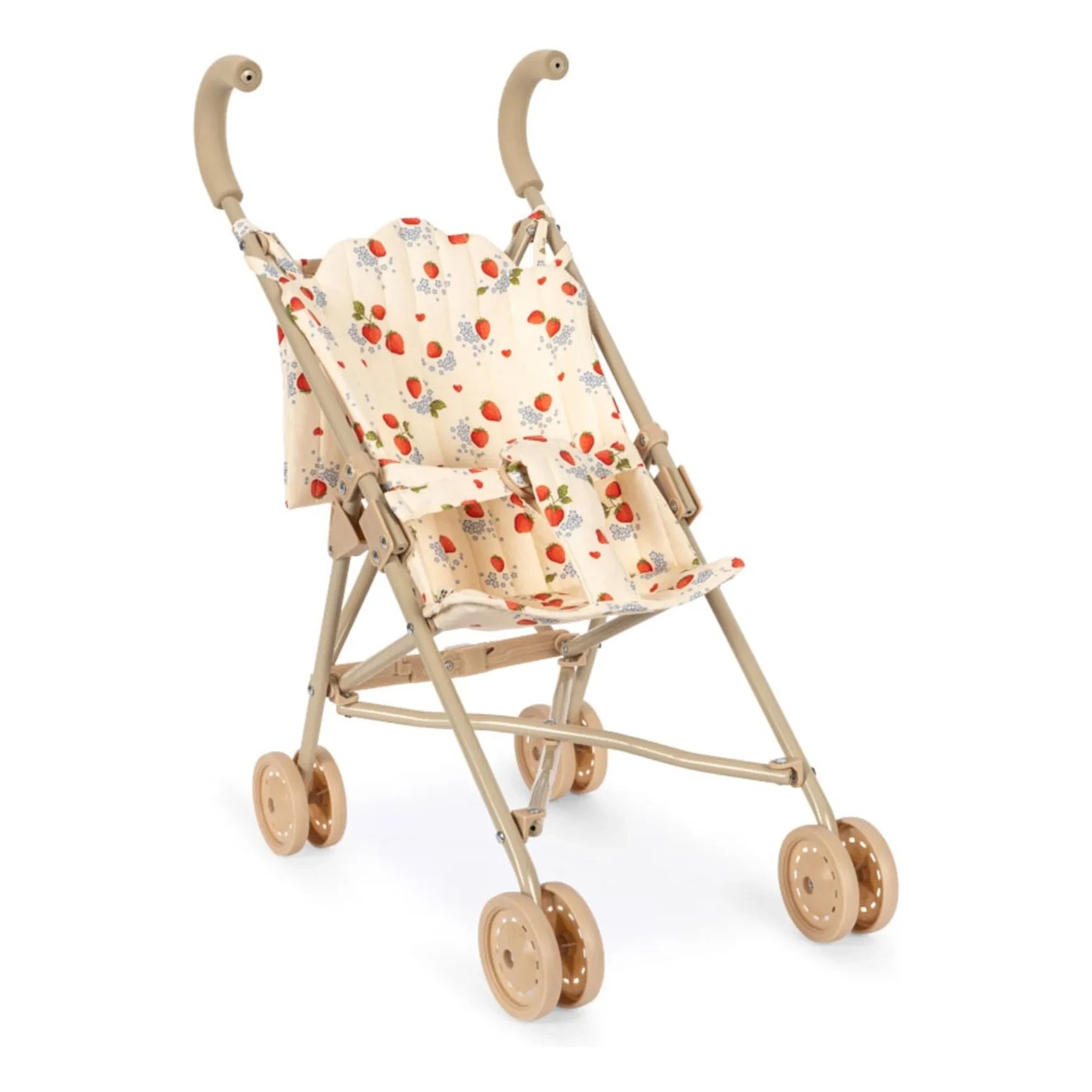 Konges Sløjd - Konges Slojd x Smallable Exklusiv - Coco Puppe mit Kinderwagen | Ecru