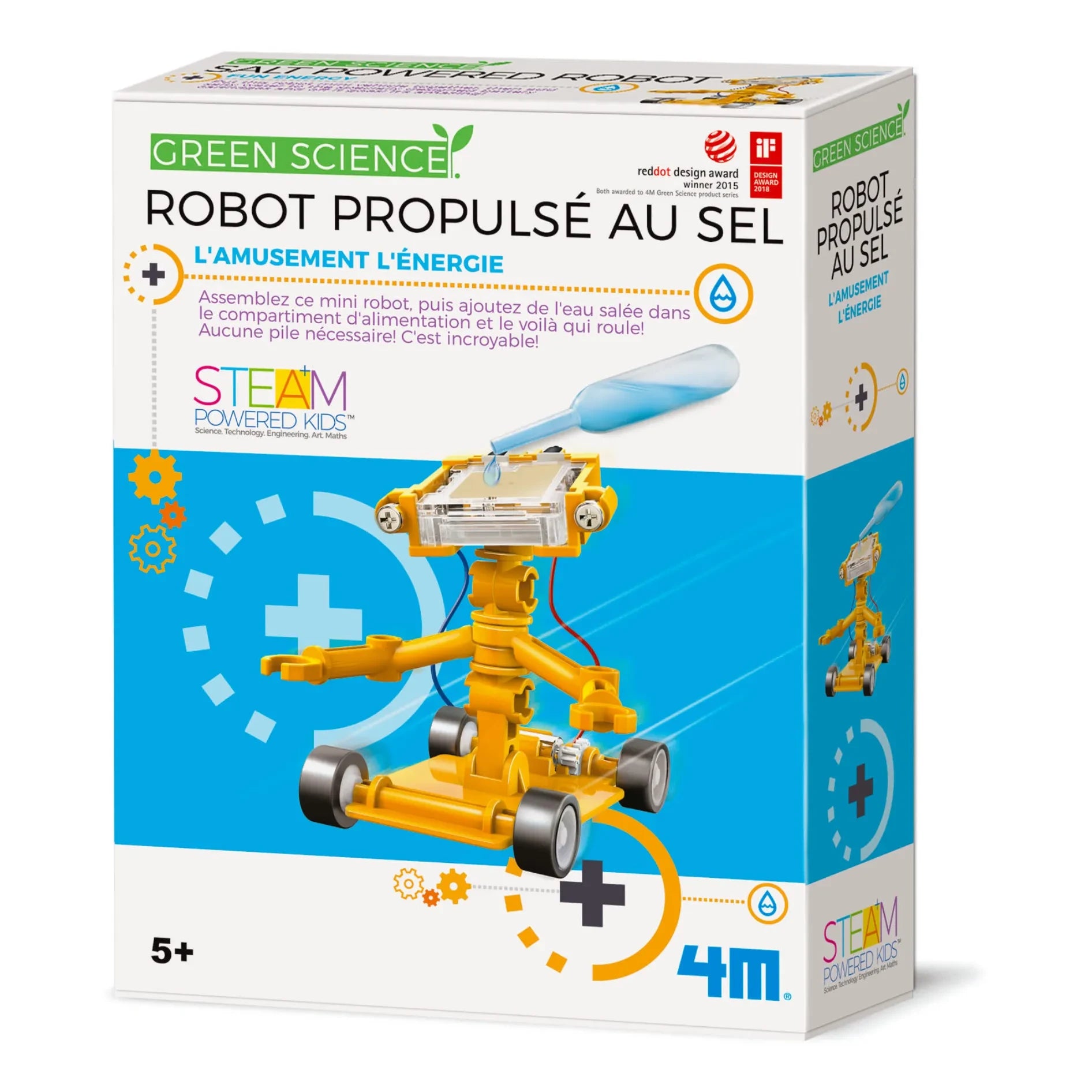 4M - Salzbetriebener Roboter