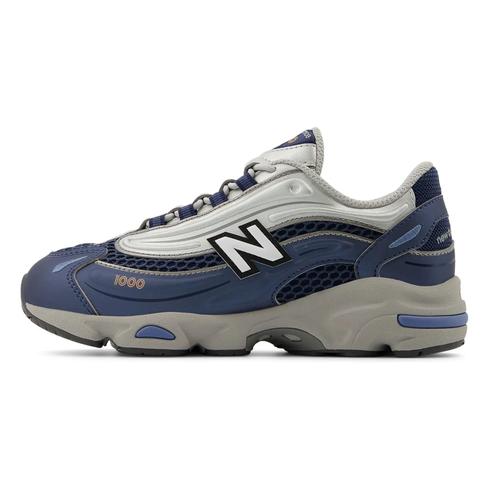 New Balance - Elastische Schnürsenkel-Sportschuhe 1000 | Dunkelblau