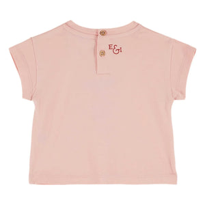 Emile et Ida - Sade Pink Fruit Bio-Baumwoll-T-Shirt