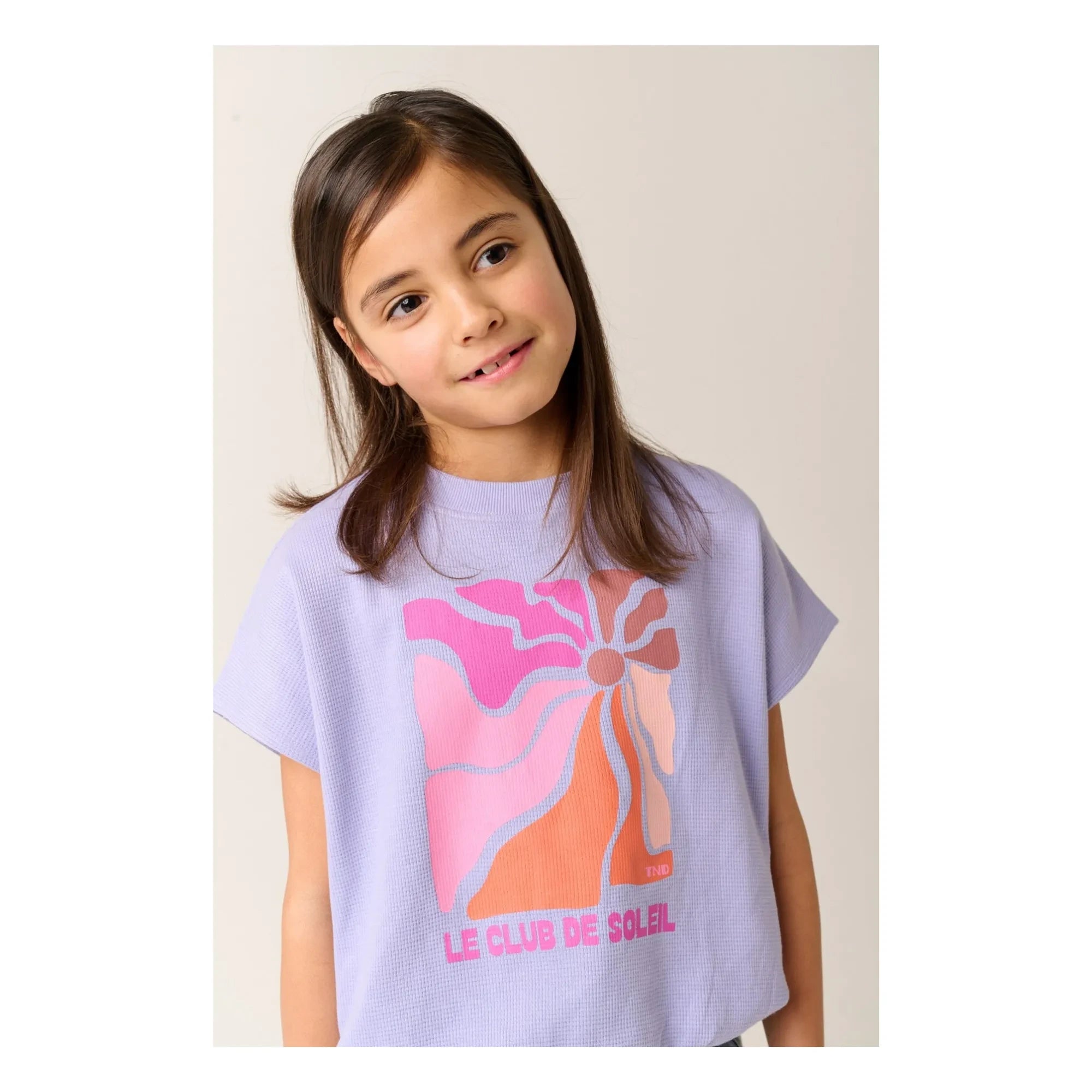 Tumble N'Dry – Nespola Bio-Baumwoll-T-Shirt | Lavendel