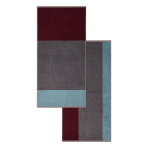 Suite 702 - Lex Pott Havlular - 2'li Set | Bordo