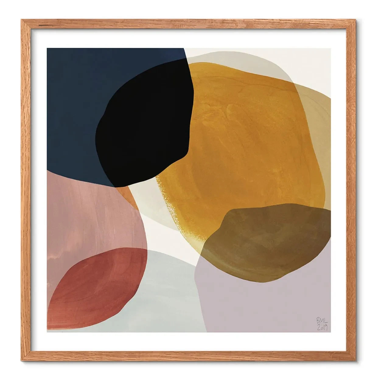 Poster und Rahmen - Bemaltes quadratisches Poster - Rahmenlos
