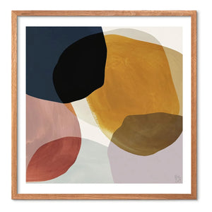 Poster und Rahmen - Bemaltes quadratisches Poster - Rahmenlos