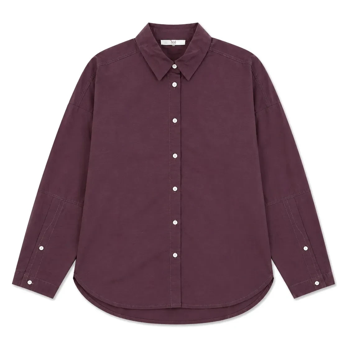 Hod - Ketty Poplin Bluse | Bordeaux