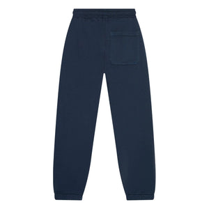 Smallable Kid - Gewaschene blaue Bio-Baumwoll-Jogger