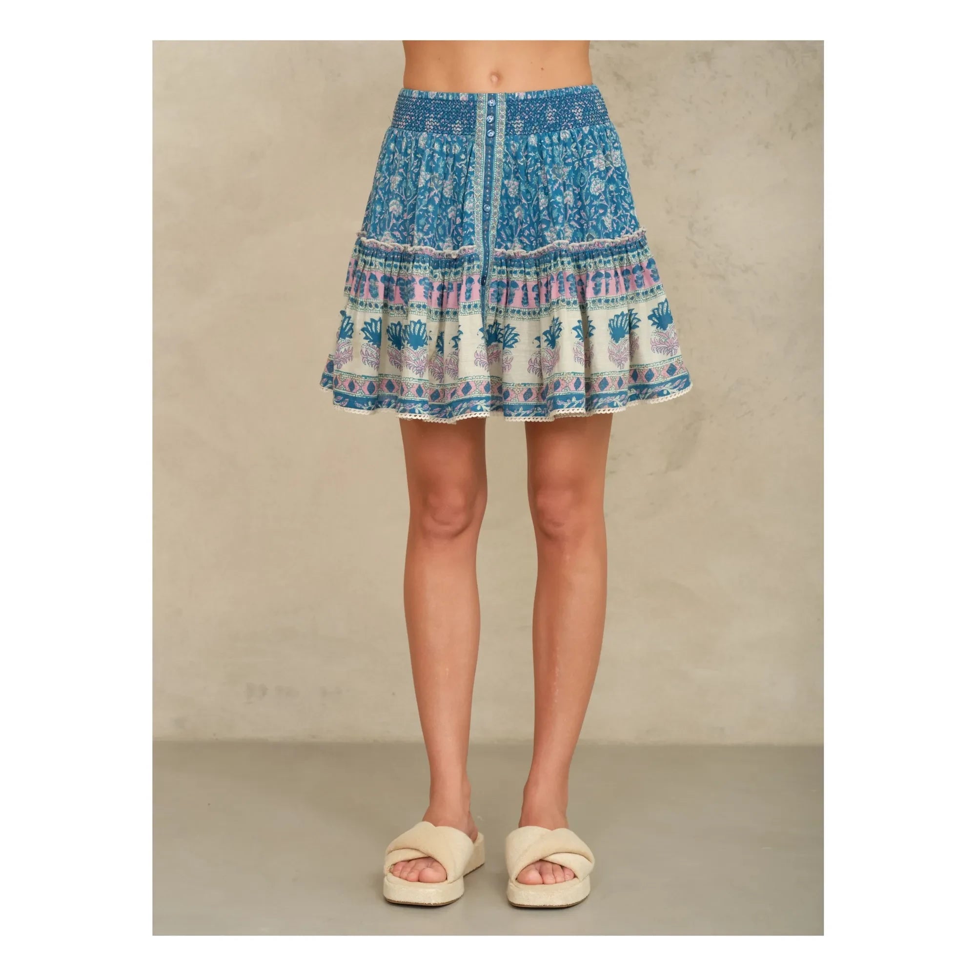 M.A.B.E. - Myla Baumwollrock | Blau