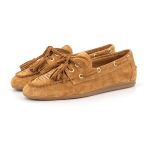 Toral - Nahua Wildleder-Bootsschuhe | Cognac