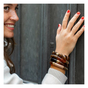 Parabaya - Moca 3 Armbänder | Braun