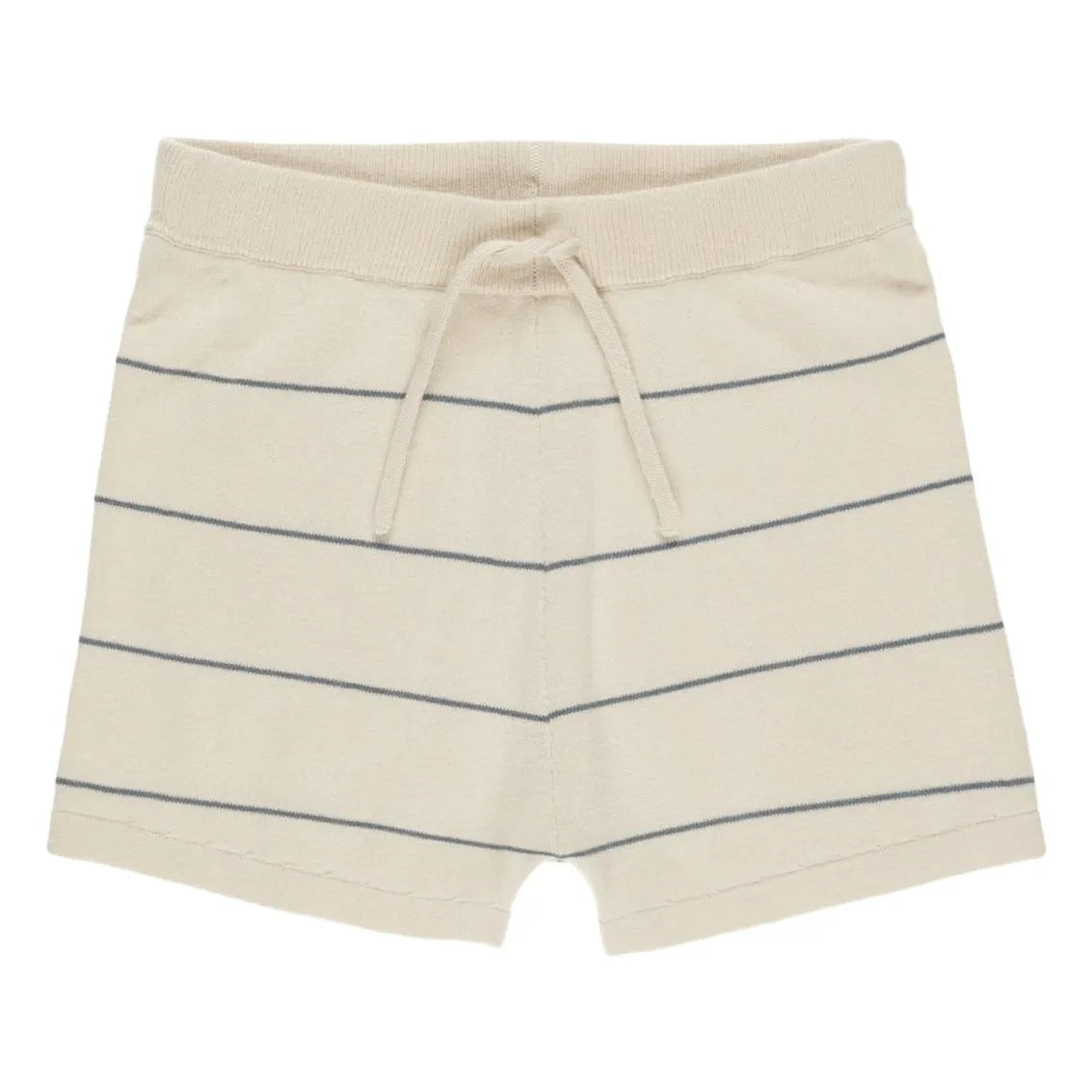 Rylee + Cru - Frottee-Ringelshorts | Ecru