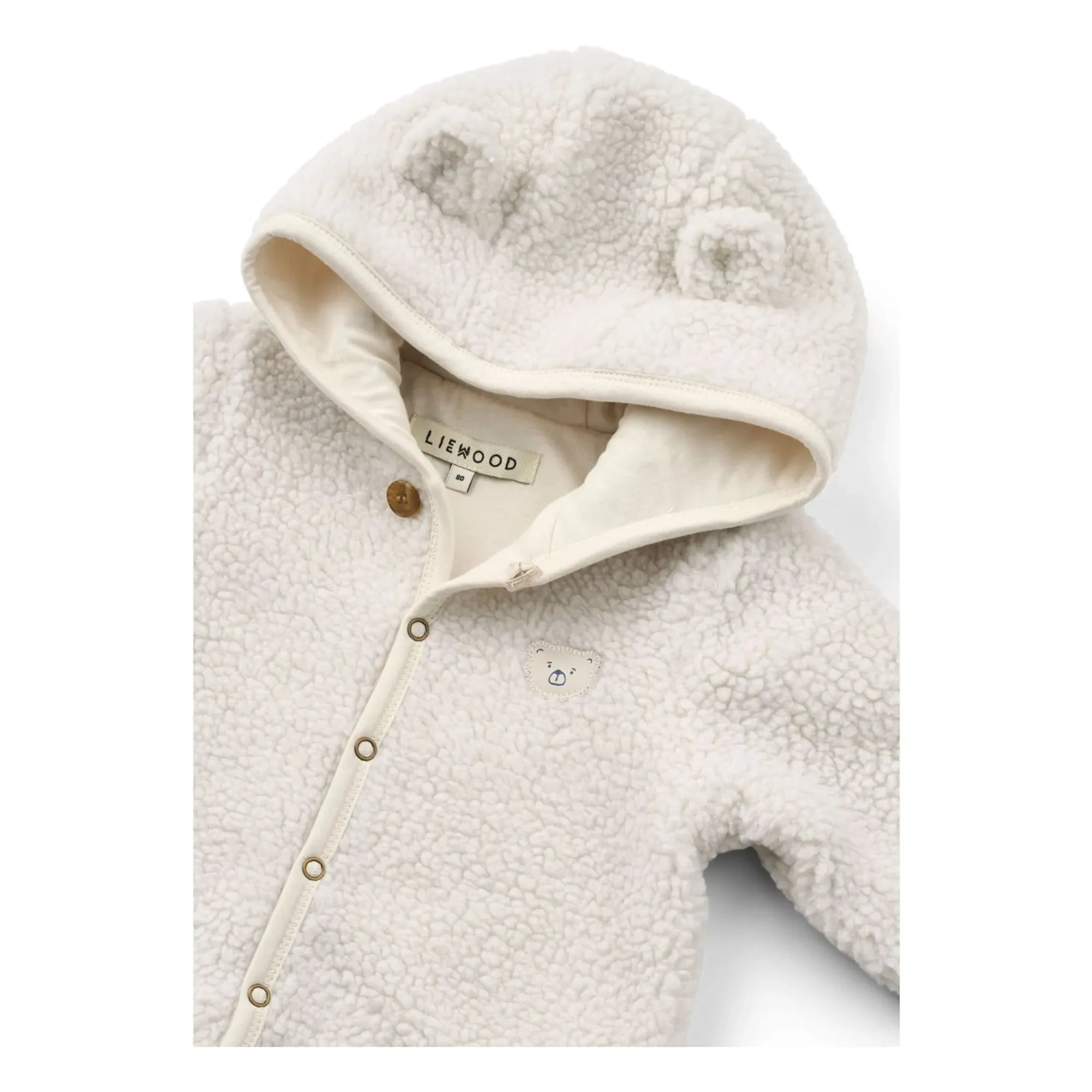 Liewood - Baylor Recyceltes Sherpa Fleece | Ecru