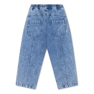 Repose AMS - Bio-Baumwoll-Ballonjeans | Gewaschenes Blau