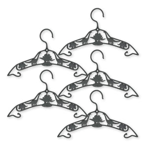 Konges Sløjd - Dino-Kleiderbügel - 5er Set | Anthrazit