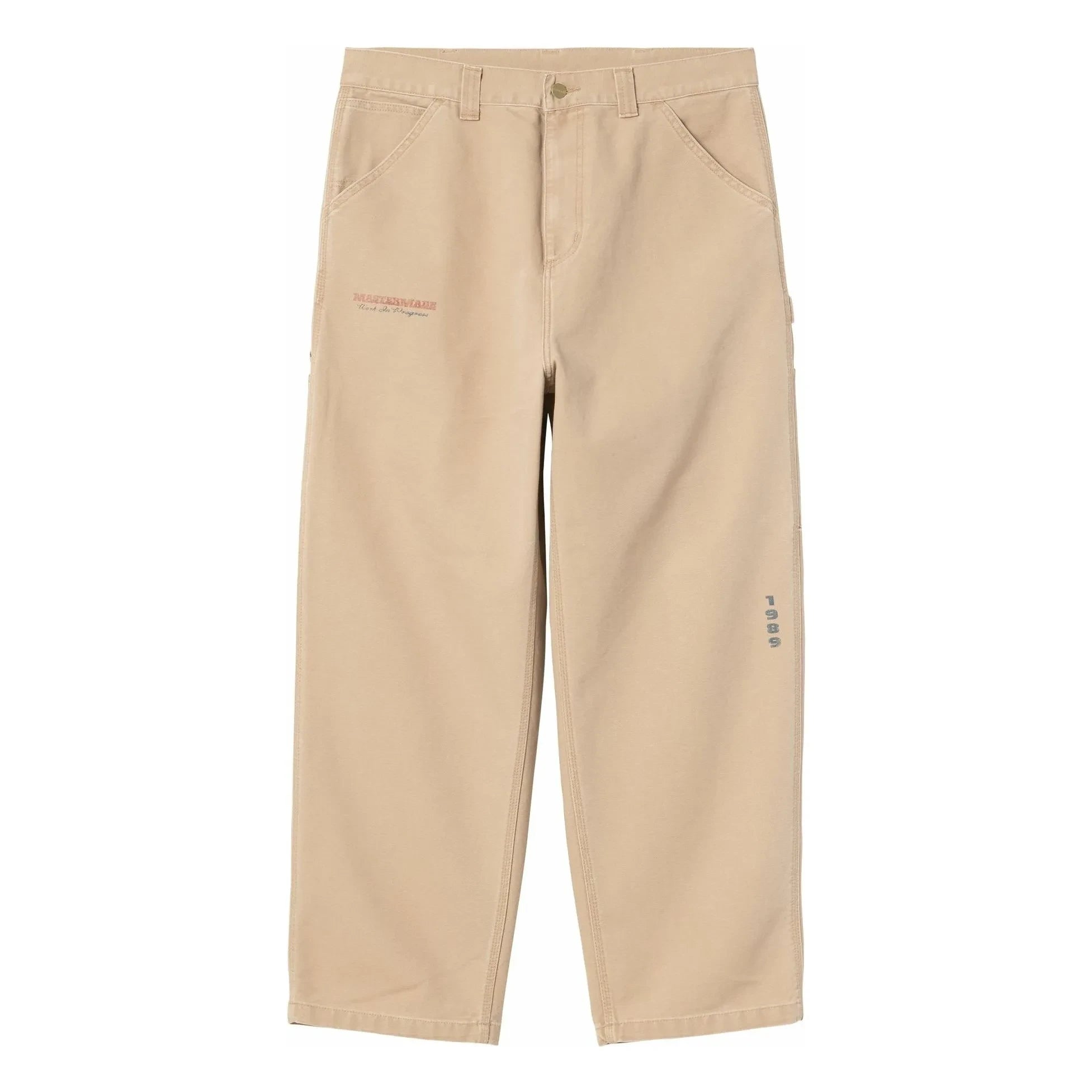 Carhartt WIP - OG Single Knee Grafik Dearborn Bio-Baumwoll-Hose | Beige