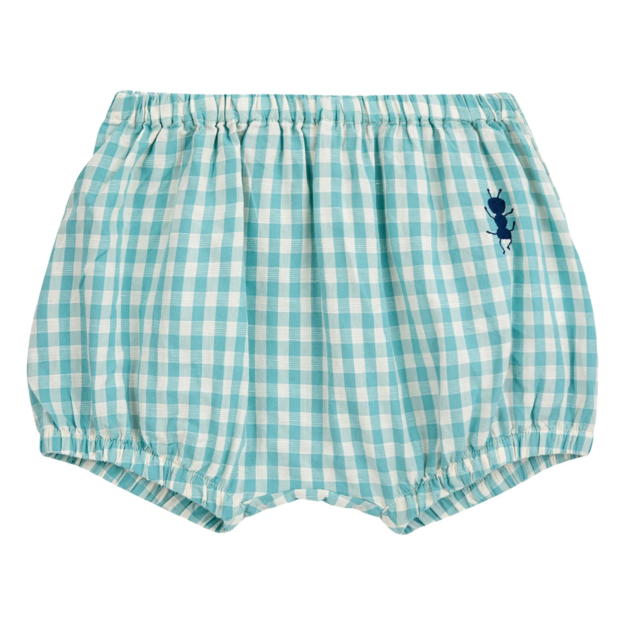 Bobo Choses - Vichy Bloomers | Hellblau