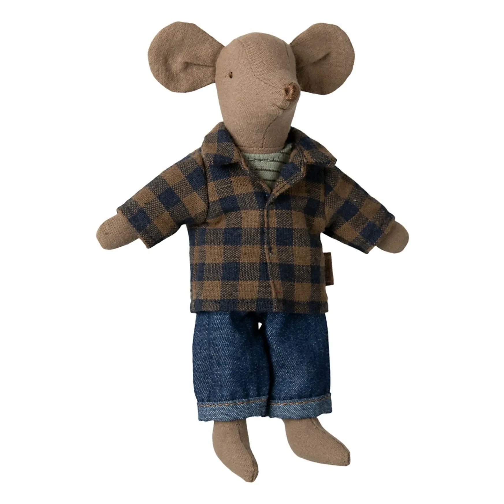 Maileg - Papa Maus im Karohemd