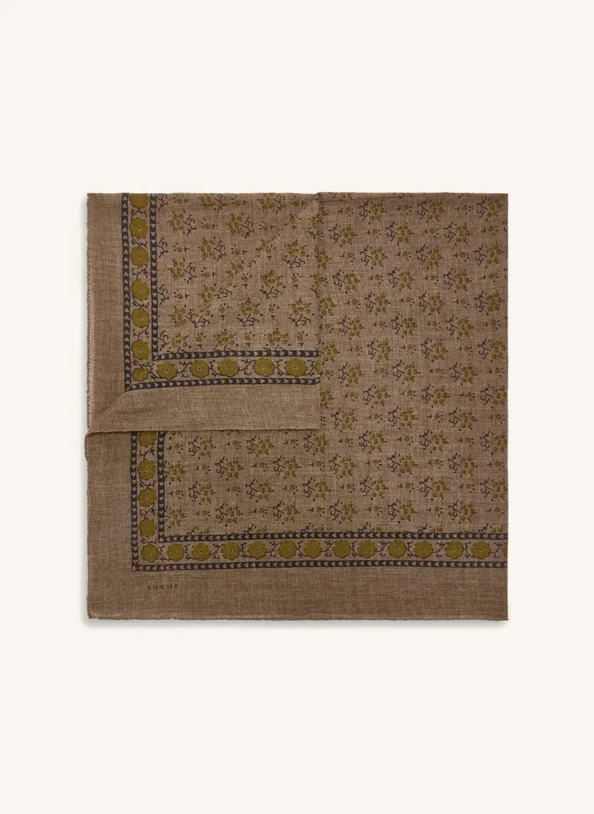 Soeur - Klassischer Wollschal | Taupe Brown