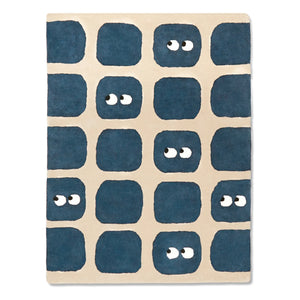 Bleuu-studio - Bidules Teppich | Marineblau