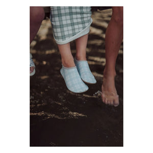 Grech & Co - Carreaux Wasserschuhe | Hellgrün