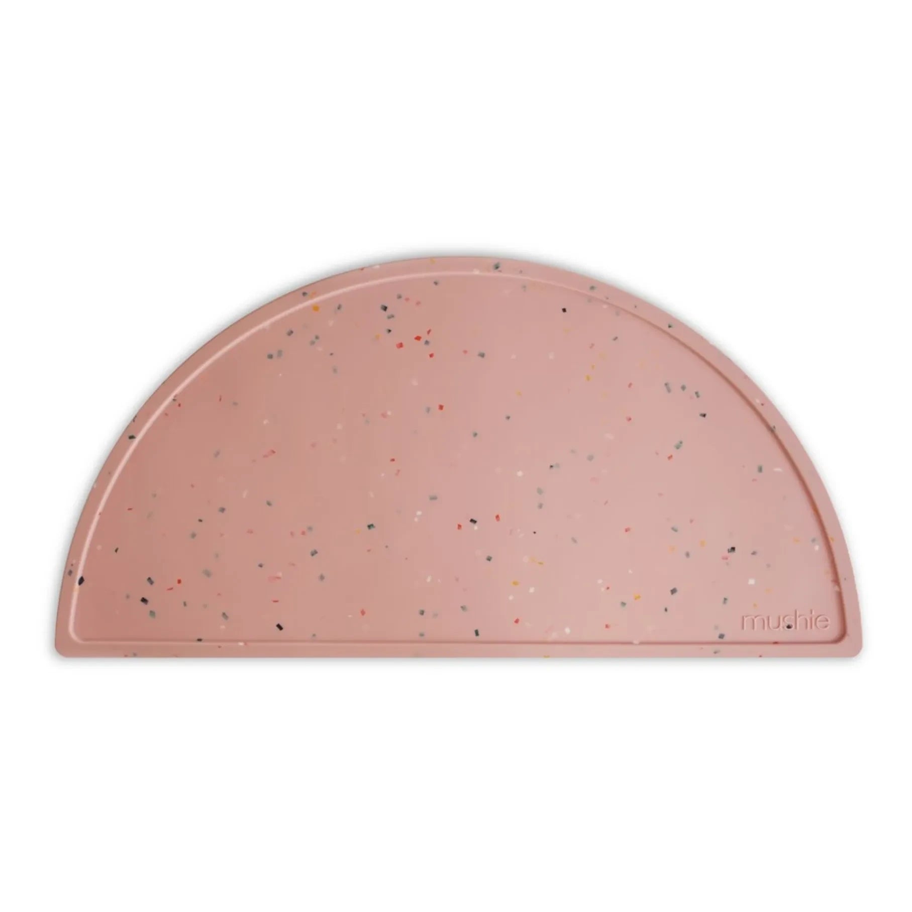 Mushie - Silikon-Platzset Konfetti | Rosa