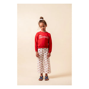 birinit - Chili Birinit Sweatshirt aus Bio-Baumwolle | Rot