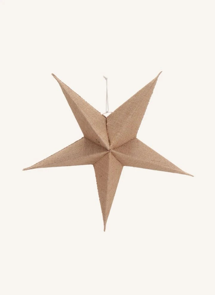 House Doctor - Papierstern Weihnachtsdeko | Beige