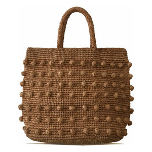 Camalya - Nemena Raffia Tasche | Sand