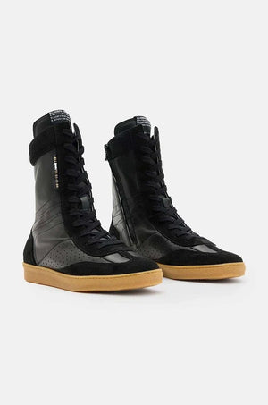 AllSaints Louise High Top Lederstiefel