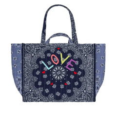 Call it by your name - Maxi Tote Love Cotton | Mavi Chambray