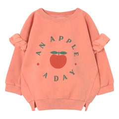Cozmo - Liana Sweat Apfel Bio-Baumwolle | Koralle