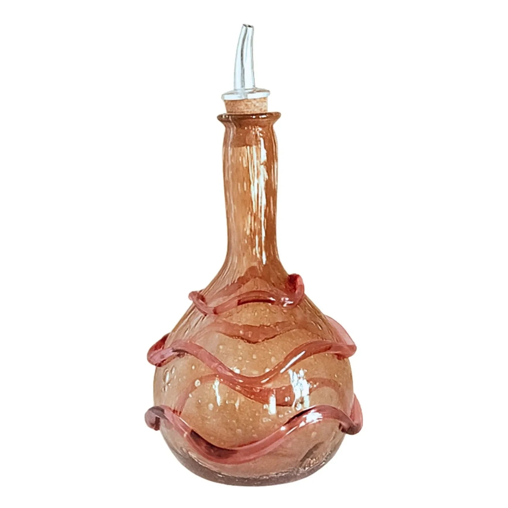 Denise - Romeo Ölflasche aus Glas | Rosa
