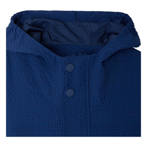 Bonpoint - Lenny Kapuzenjacke aus Recycling-Seersucker | Indigo