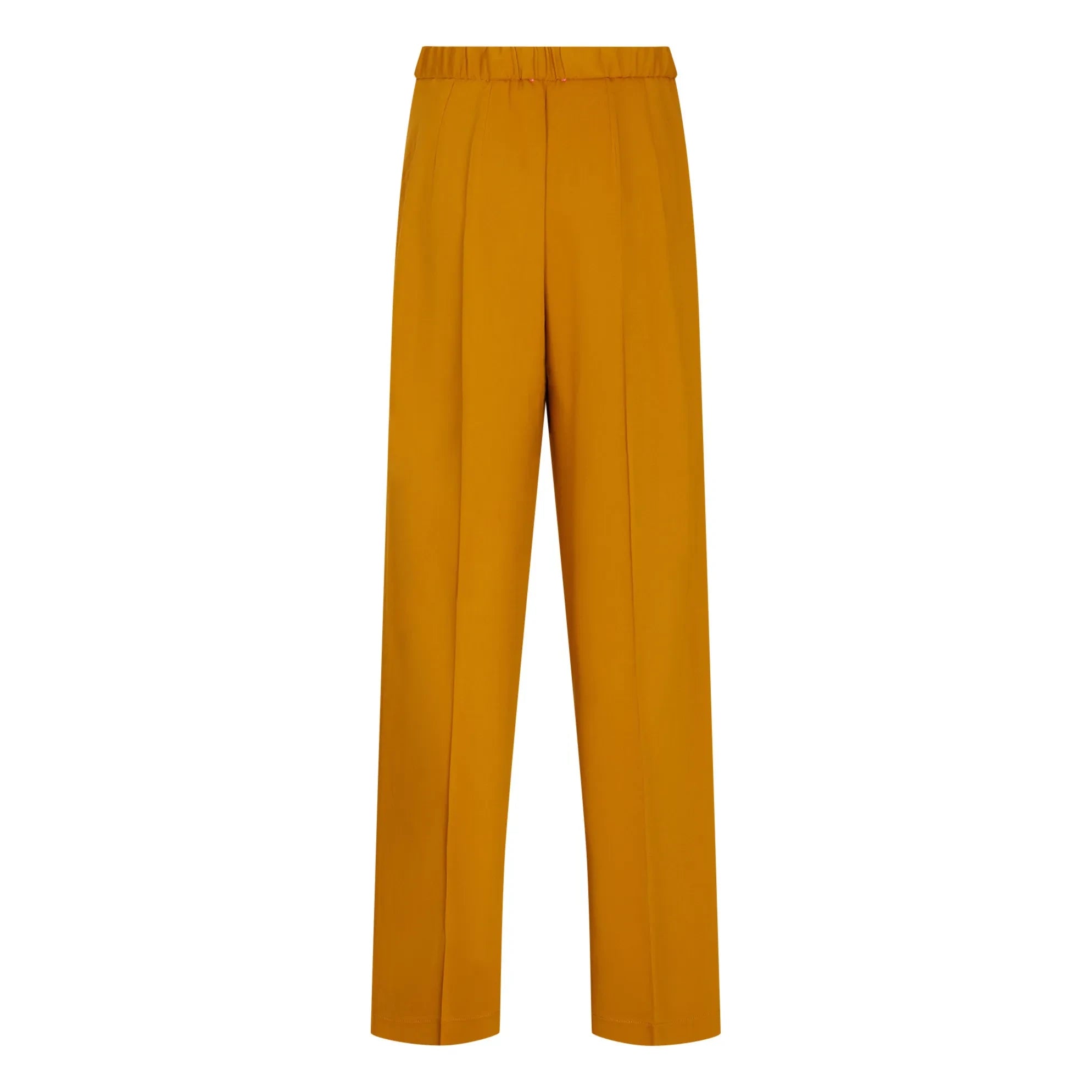 Forte Forte - High-Waist-Hose | Goldbraun