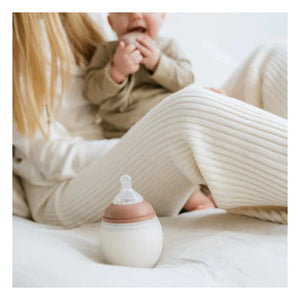 Elhée - Medizinische Silikonflasche und physiologischer Sauger | Blossom